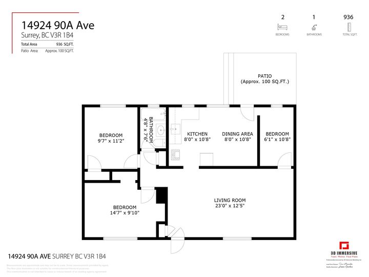 Property Photo: 14924 90A Avenue BC V3R 1B4