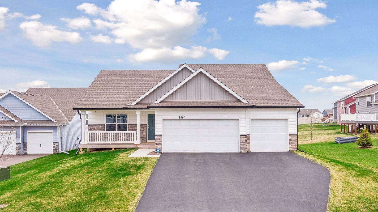 Property Photo:  8261 Saddle Trail  MN 55129 