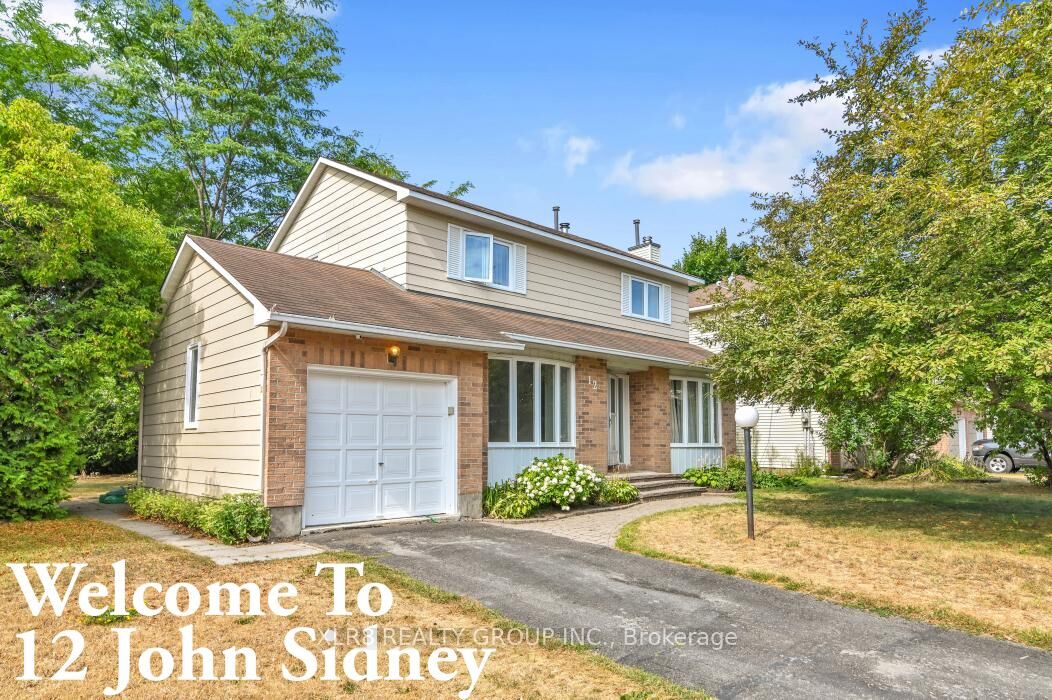 Property Photo: 12 John Sidney Crescent ON K2S 1J7