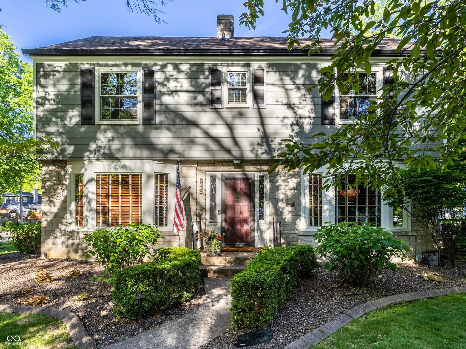 Property Photo:  7002 N Warwick Road  IN 46220 