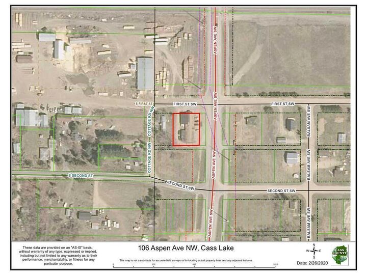 Property Photo:  106 Aspen Avenue SW  MN 56633 