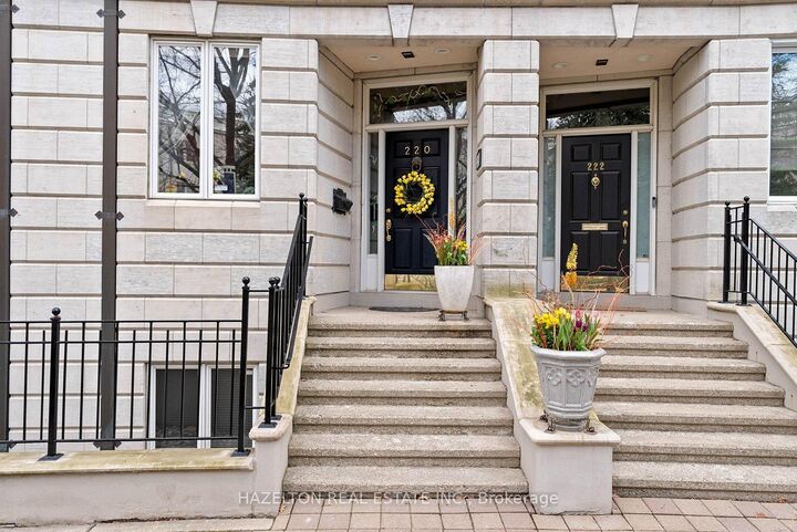 Property Photo: 220 Walmer Road ON M5R 3R7