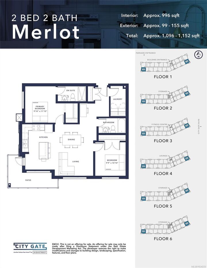 Property Photo: 2390 City Gate Blvd #102 BC V9B 7A8
