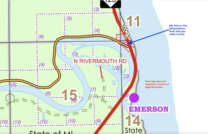 Property Photo:  4.9 Acres Tahqua Trl  MI 49768 