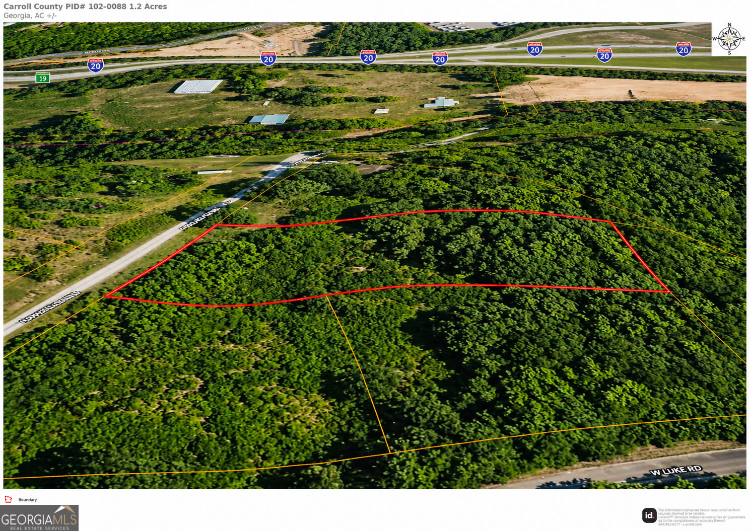 Property Photo:  267 W Luke Road 1.20 Acres  GA 30179 