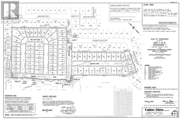 Property Photo:  184 Westbrook Drive Lot #51  ON N0L 1R0 