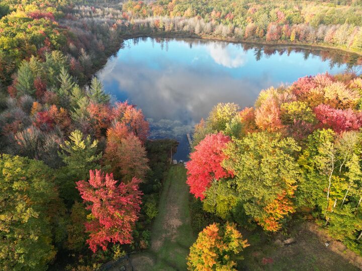 Property Photo:  6416 E Rossell Lake Road  MI 49459 