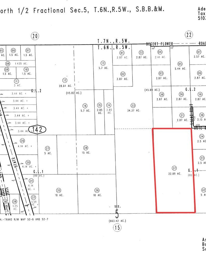 Property Photo:  0 Near Bellflower St 0460-143-37  CA 92301 