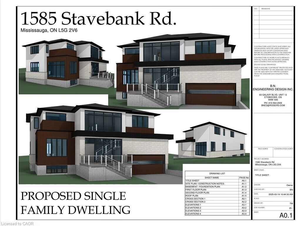 Property Photo:  1585 Stavebank Road  ON L5G 2V6 