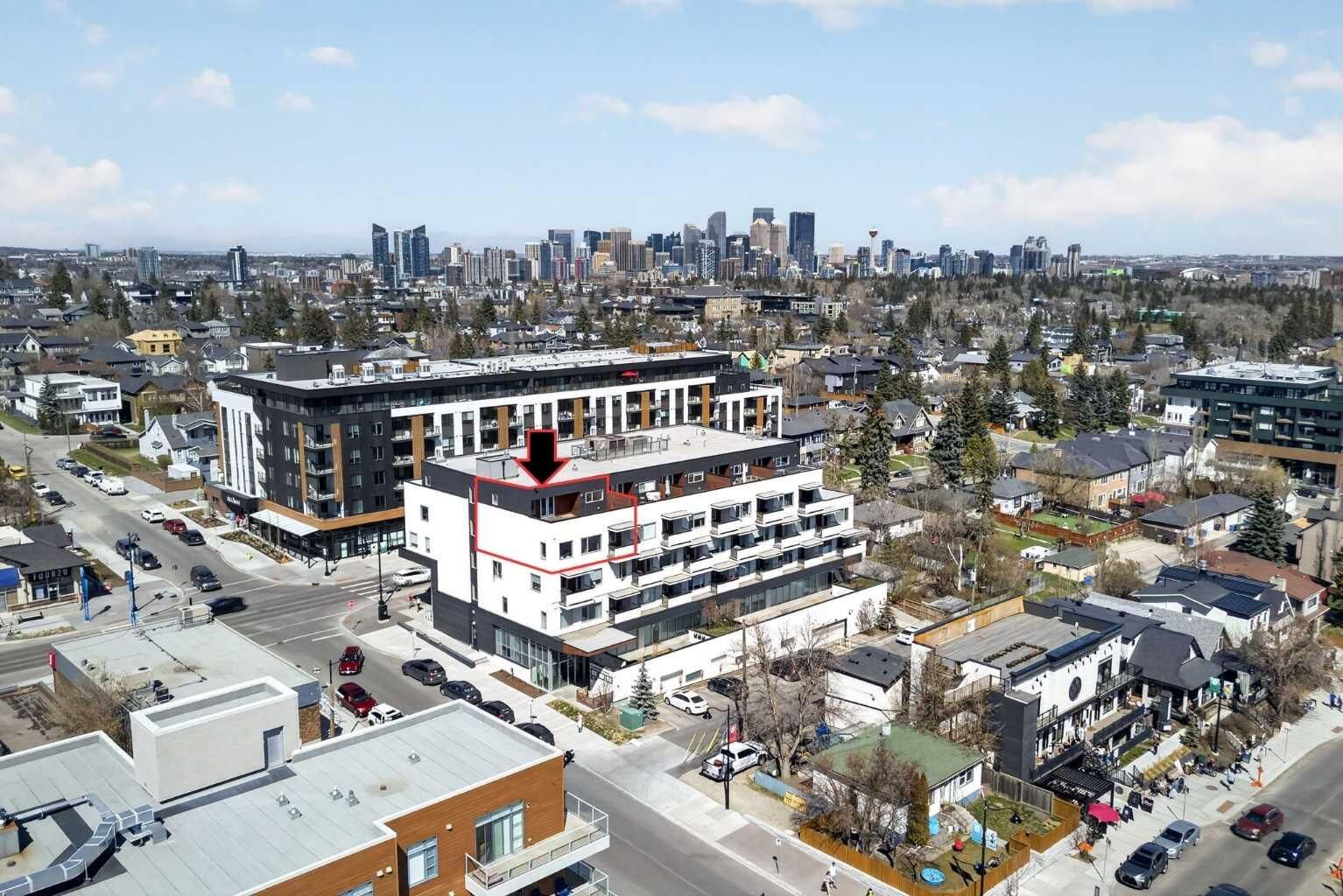 Property Photo:  3450 19 Street SW 402  AB T2T 6V7 