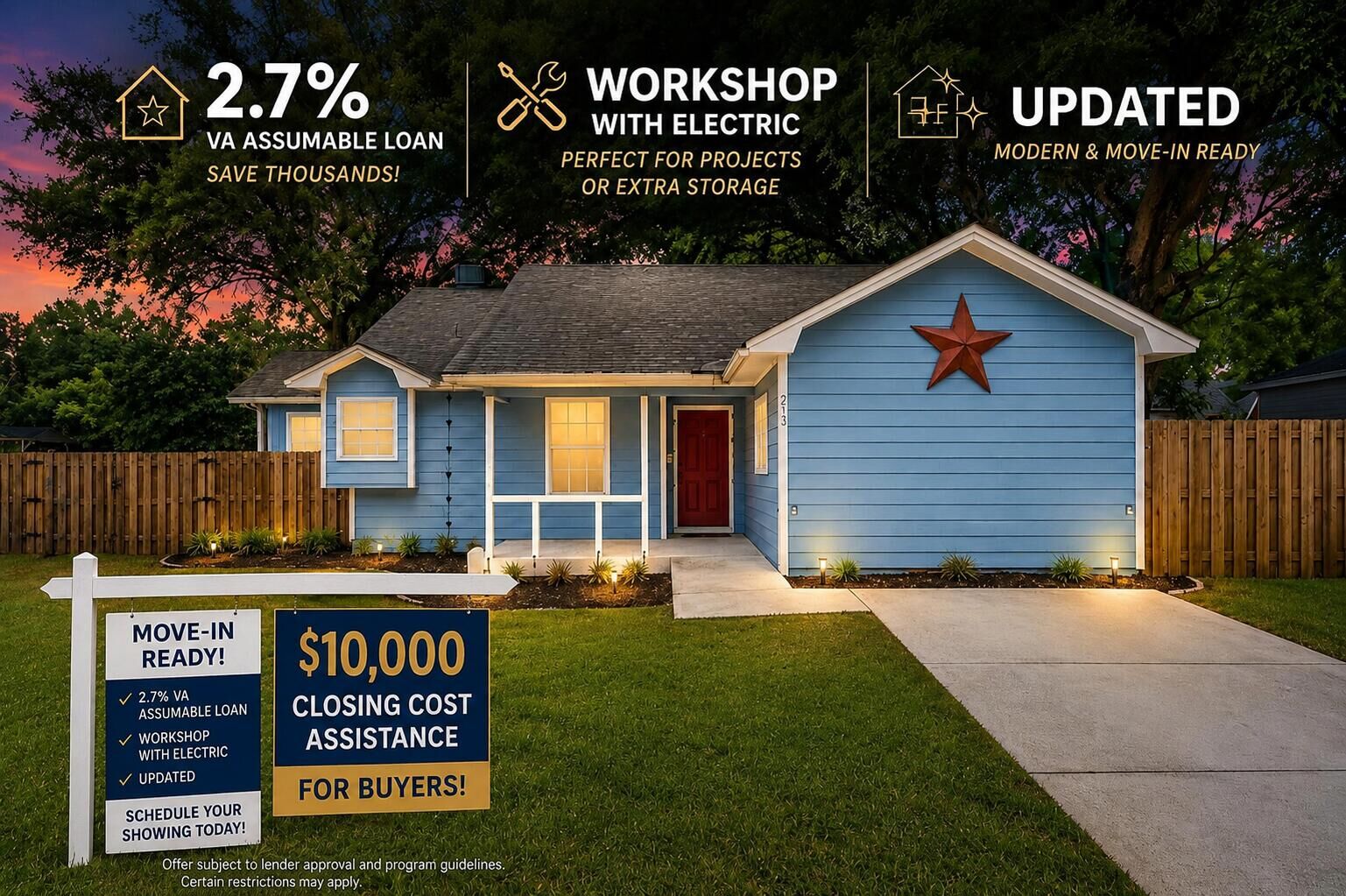 Property Photo: 213 Cadillac Avenue FL 32578