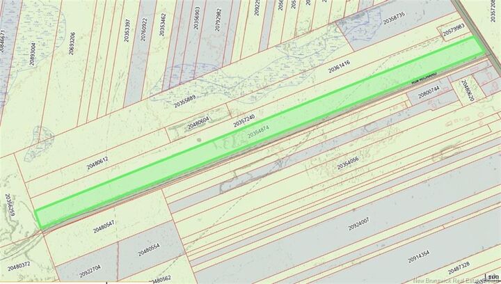 Property Photo:  16.3 Acres Rue Richard  NB E1W 6B7 