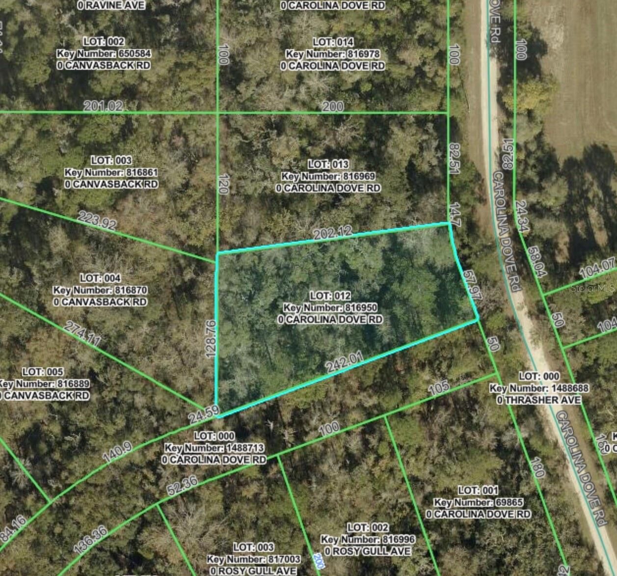 Property Photo:  Lot 12 Carolina Dove Road  FL 34614 