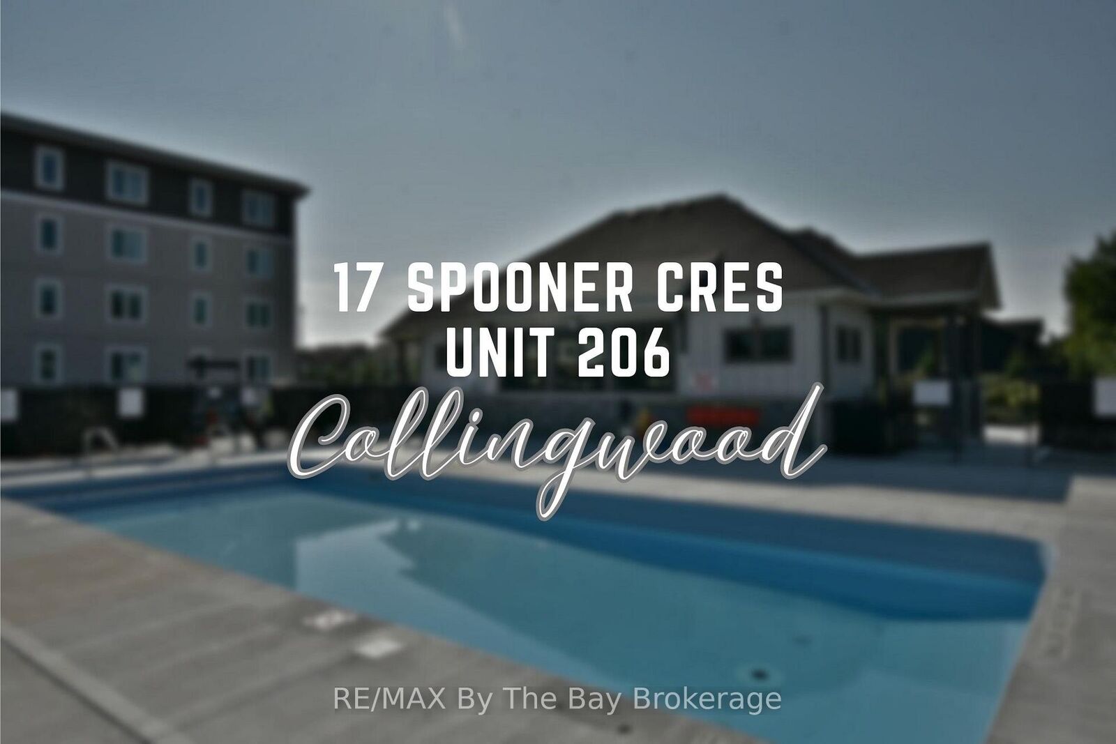 Property Photo: 17 Spooner Crescent 206 ON L9Y 1T3