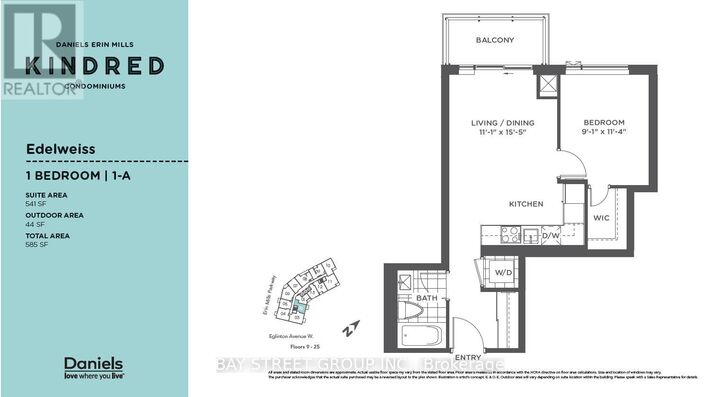 Property Photo:  2495 Eglinton Avenue West 1702  ON L5M 2T2 