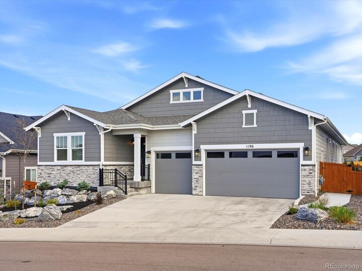 Property Photo:  1196 Melting Snow Way  CO 80109 