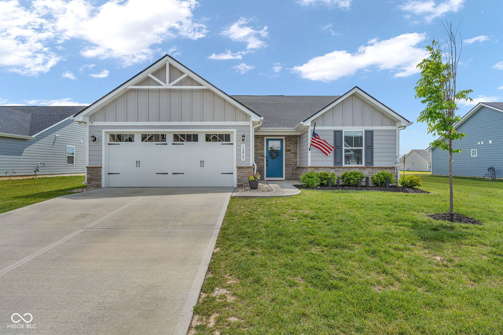 Property Photo:  13865 N Avery Lane  IN 46113 
