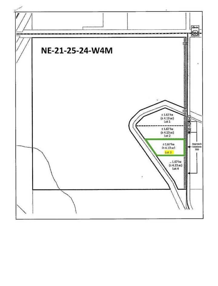 Lot 3 Range Road 243 &Amp Hwy 564 — photo 1
