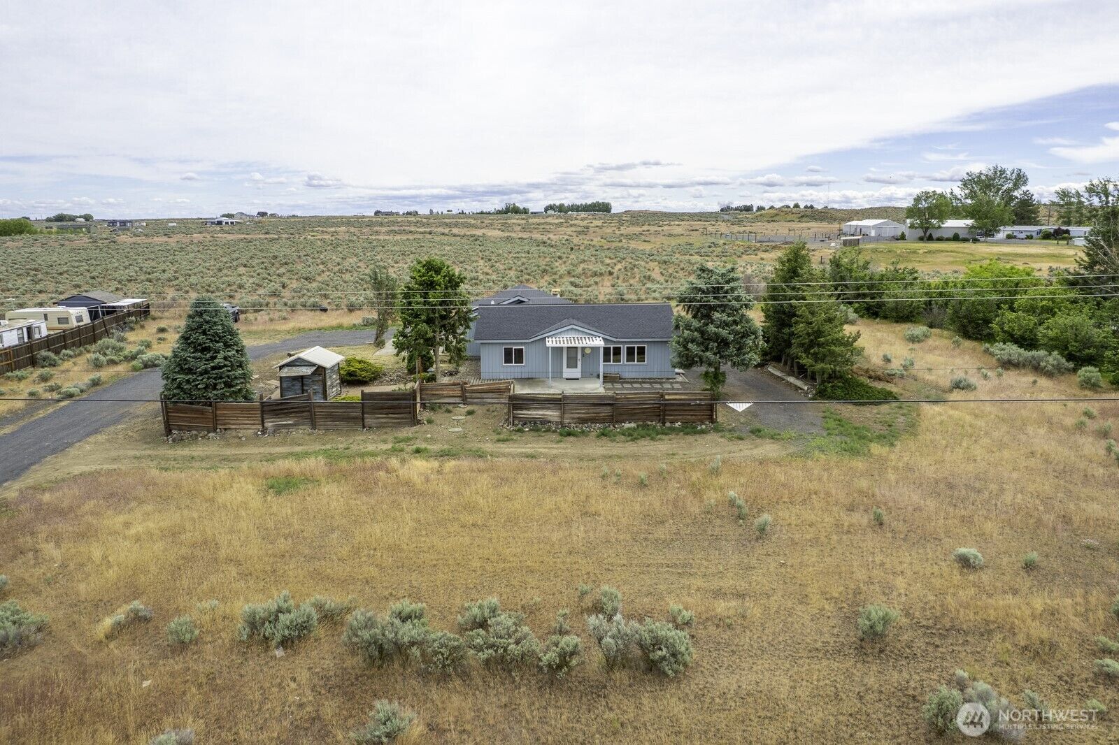 Property Photo:  11397  Dodson Road NW  WA 98823 