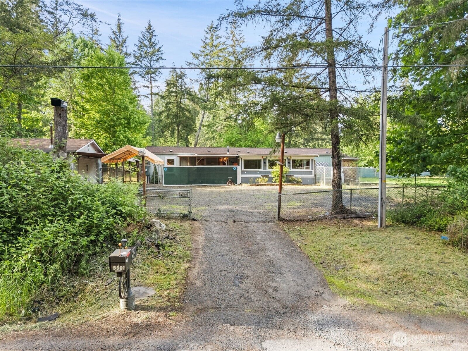 Property Photo:  5501 E Agate Road  WA 98584 