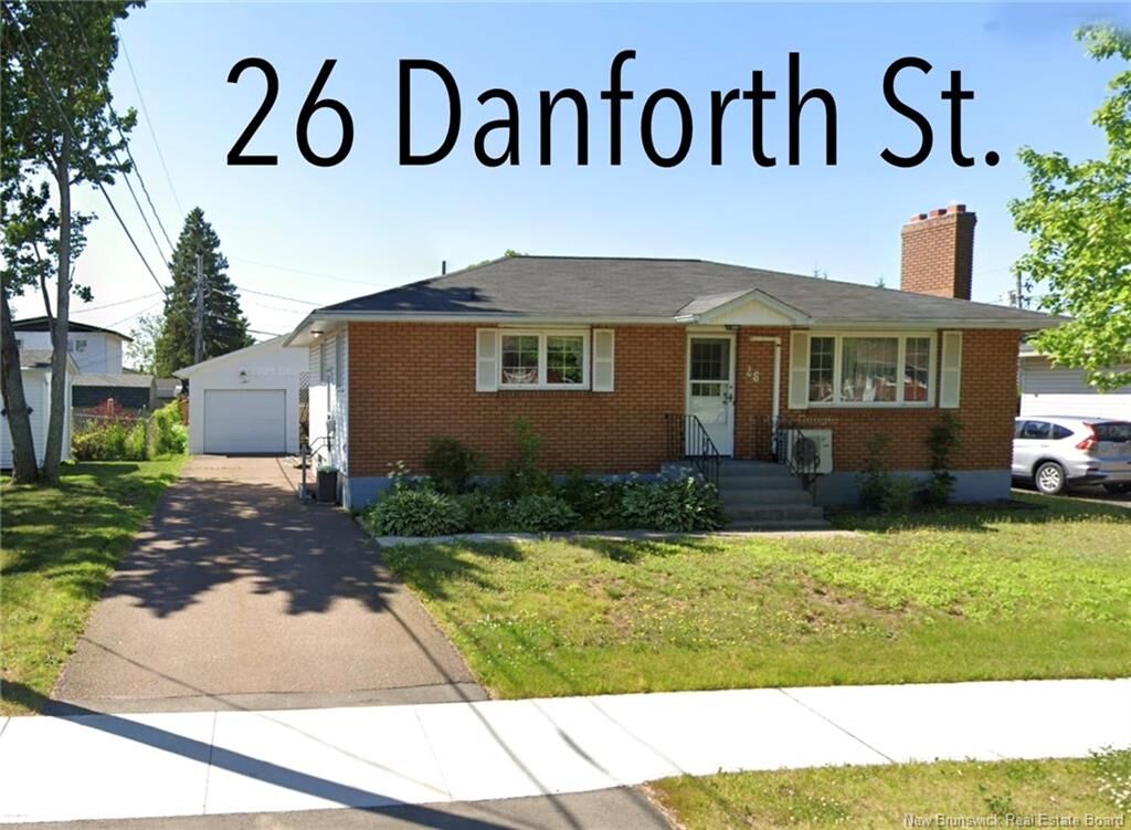 Property Photo: 26 Danforth Street NB E1C 3X8