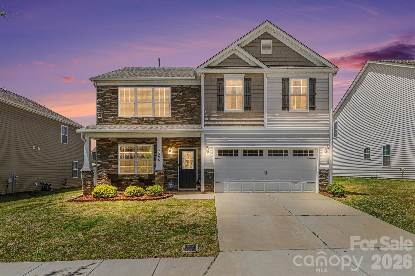Property Photo:  7596 Nolen Farm Drive  NC 28056 