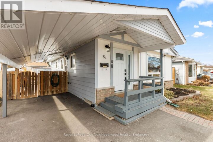 Property Photo: 81 Swanston Crescent ON L1S 3J5