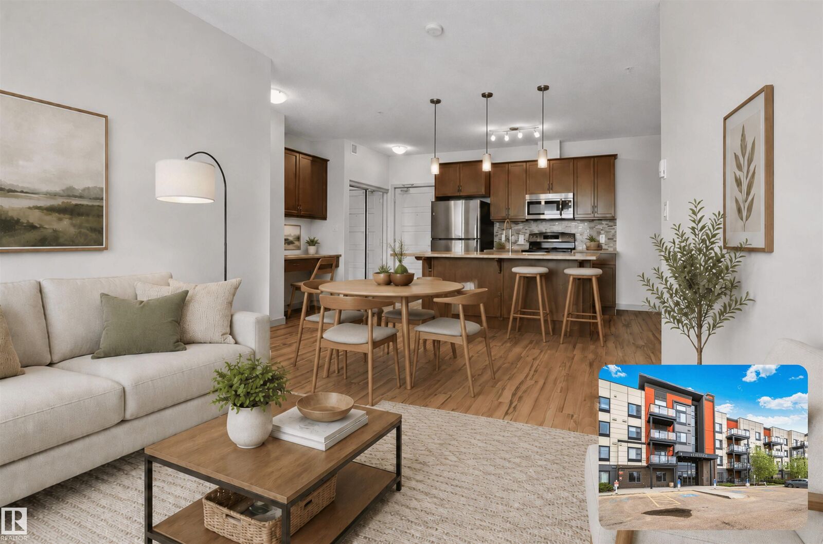 Property Photo:  320 Ambleside Link SW 218  AB T6W 2Z9 