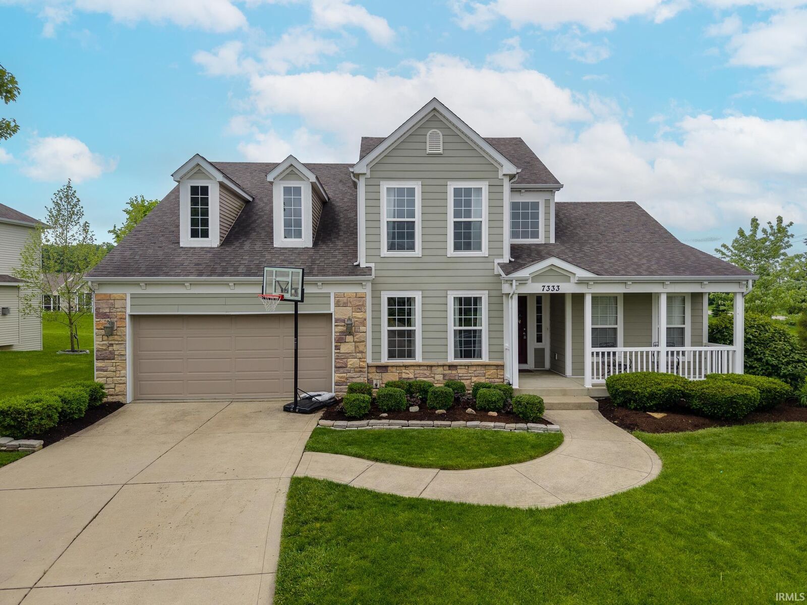 Property Photo: 7333 Allenbrook Boulevard IN 46835
