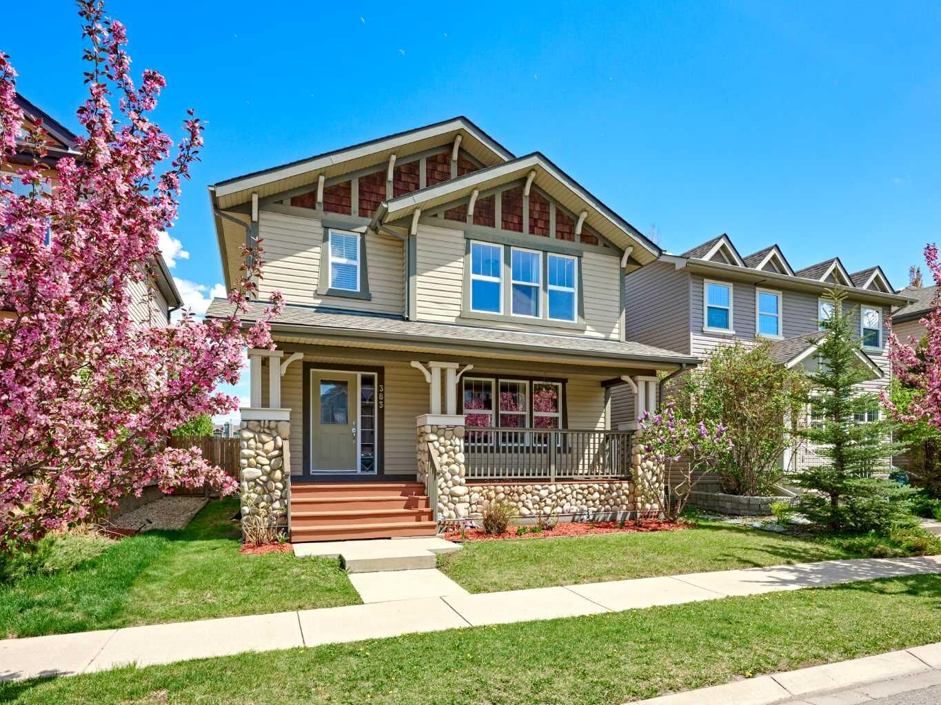 Property Photo:  383 Prestwick Close SE  AB T2Z 4Y5 