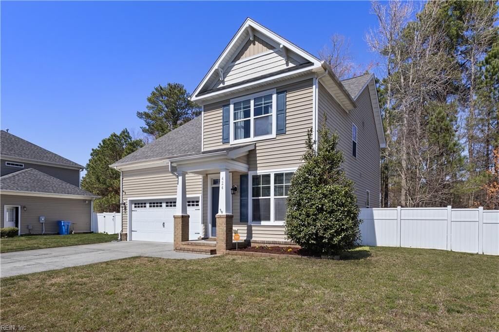 Property Photo:  424 Rose Garden Ln  VA 23320 