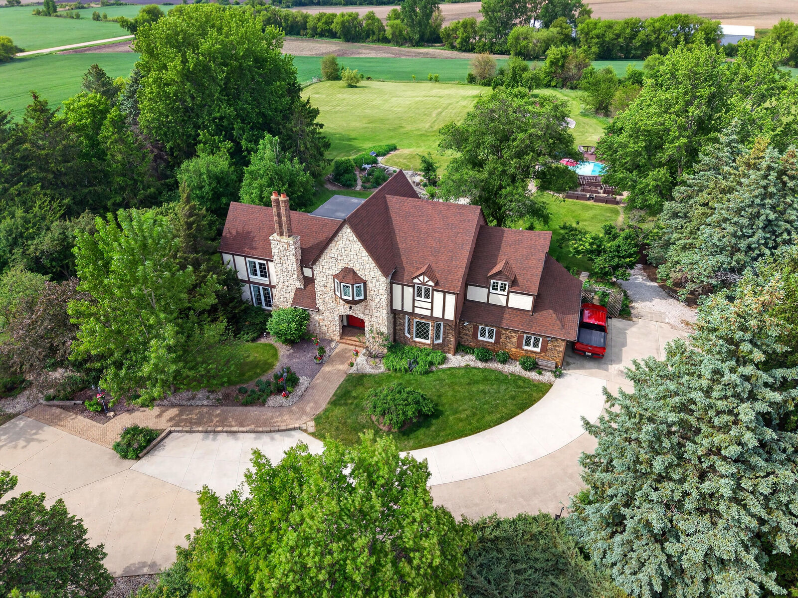 Property Photo:  17800 Burlington Rd  WI 53182 