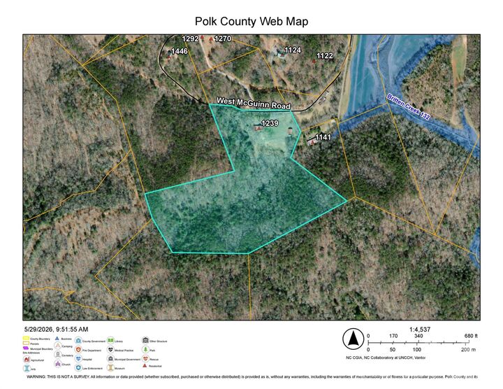 Property Photo:  1239 W McGuinn Road  NC 28756 