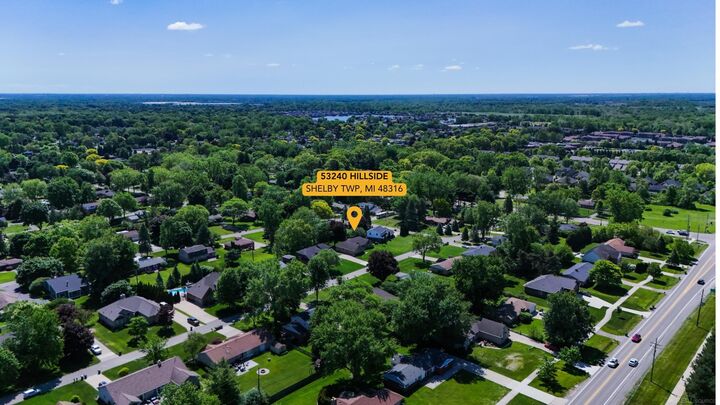 Property Photo: 53240 Hillside Drive MI 48316