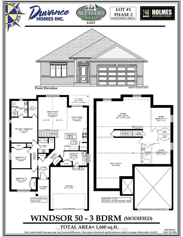 Property Photo: 59 Raycroft Drive ON K8N 0R5