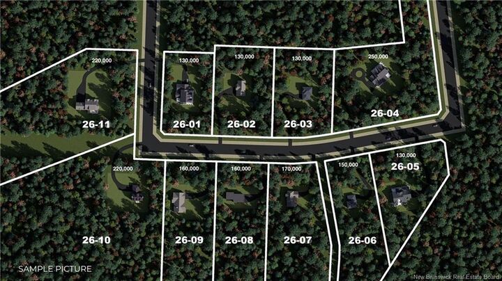 Property Photo: Lot 26-09 Rue Du Sentier Street NB E4K 3Y5