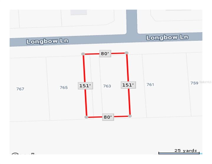 Property Photo: 763 Longbow Lane FL 33972