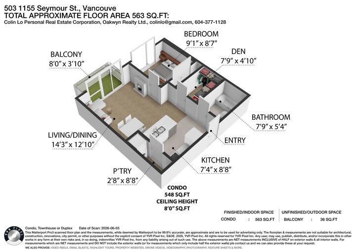 Photo de la propriété:  1155 Seymour Street 503  BC V6B 1K2 