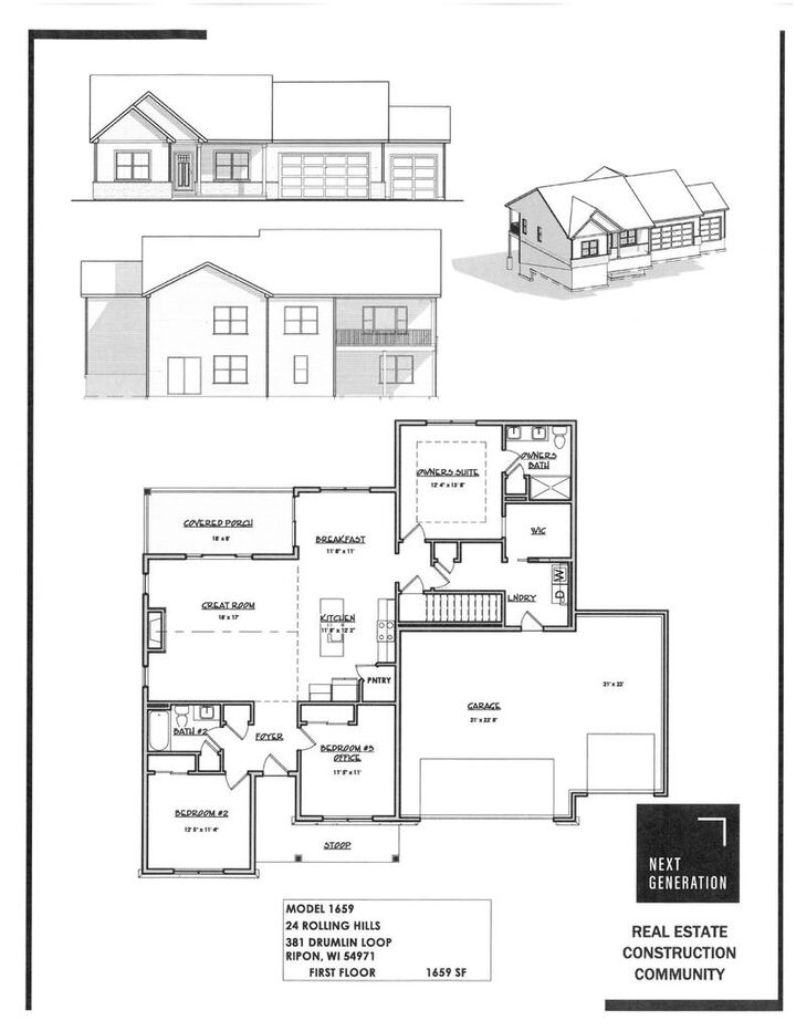 Property Photo:  381 Drumlin Loop  WI 54971 