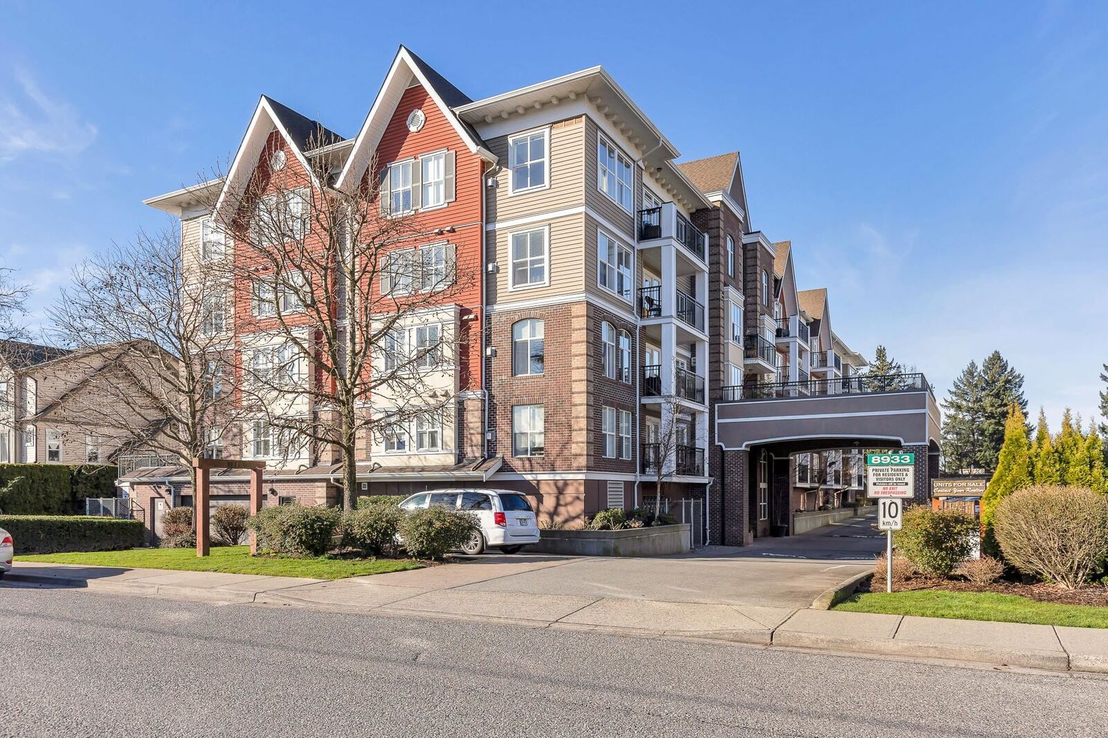 Property Photo:  8933 Edward Street 206  BC V2P 4E2 