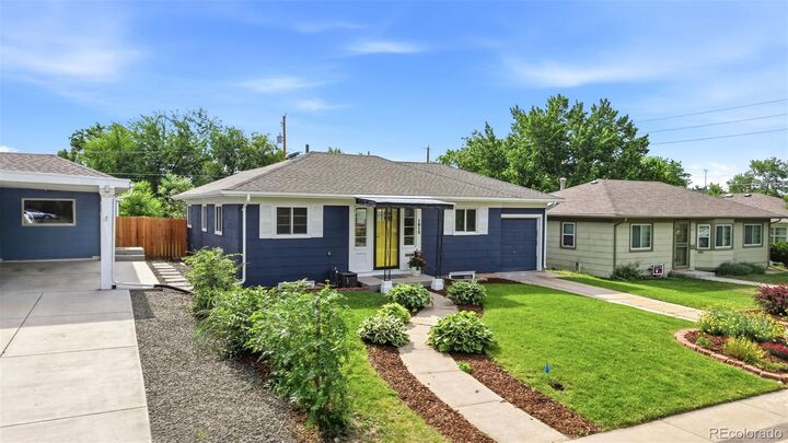Property Photo: 1815 S Adams Street CO 80210