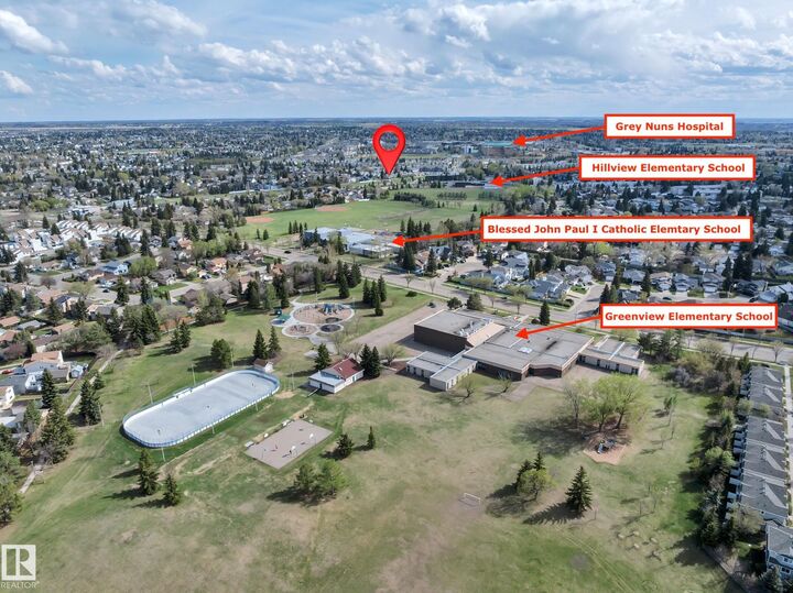 Property Photo: 5353 Hill View Crescent NW AB T6L 1V9