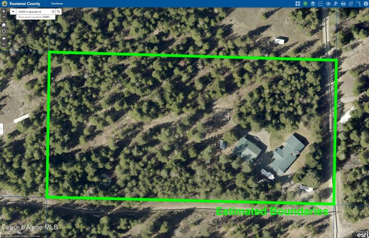 Property Photo: 24401 N Grouse Rd ID 83858