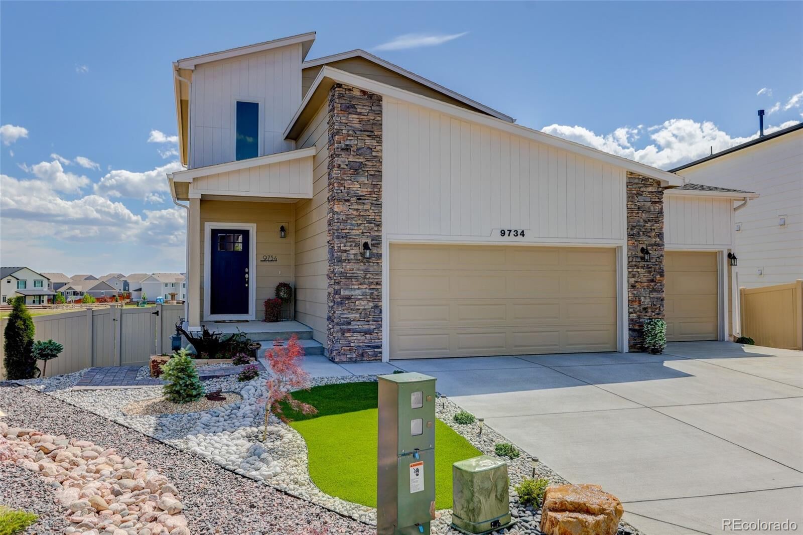 Property Photo: 9734 Hidden Ranch Court CO 80831