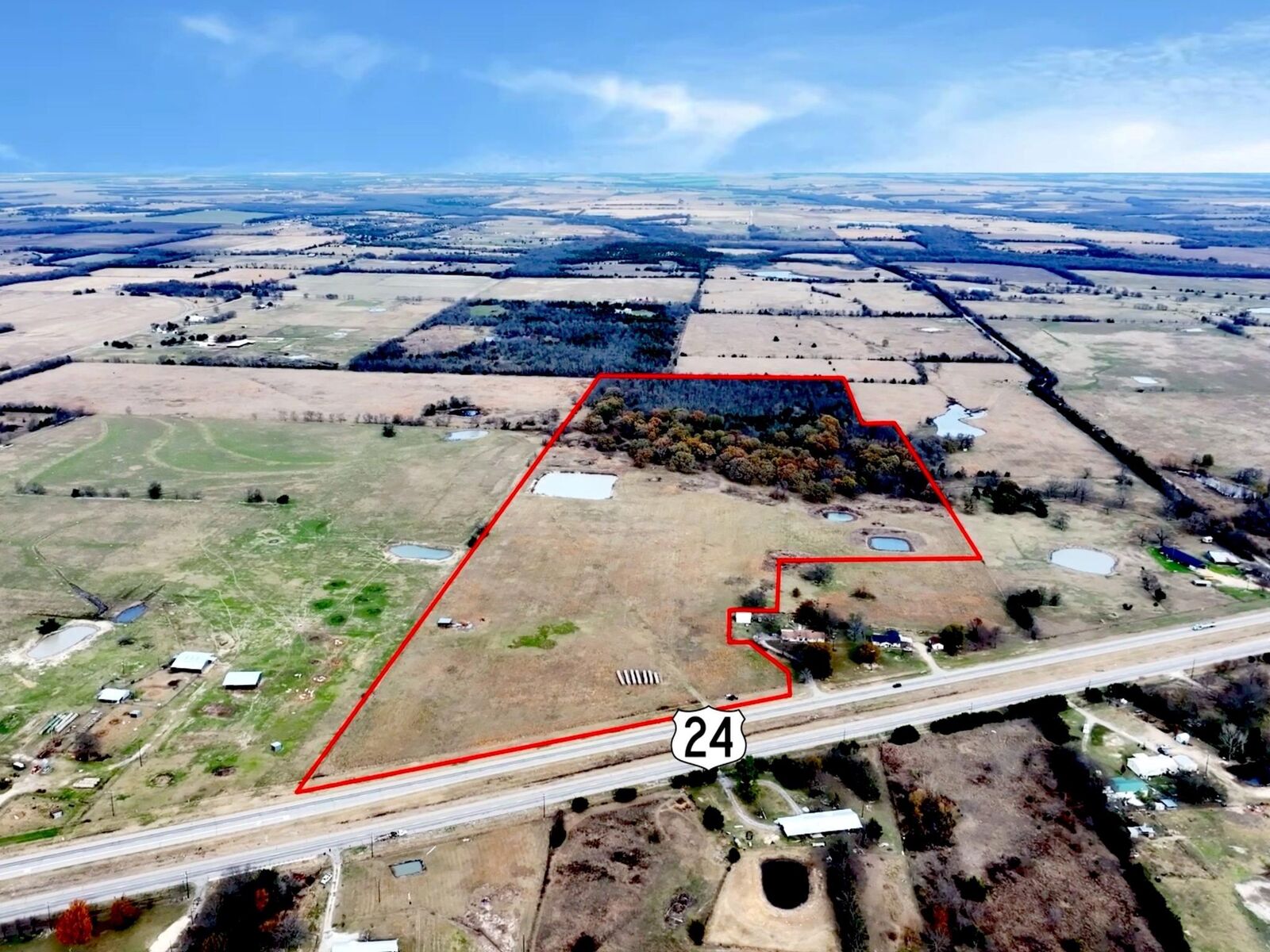 Property Photo: Tba Hwy 24 TX 75448