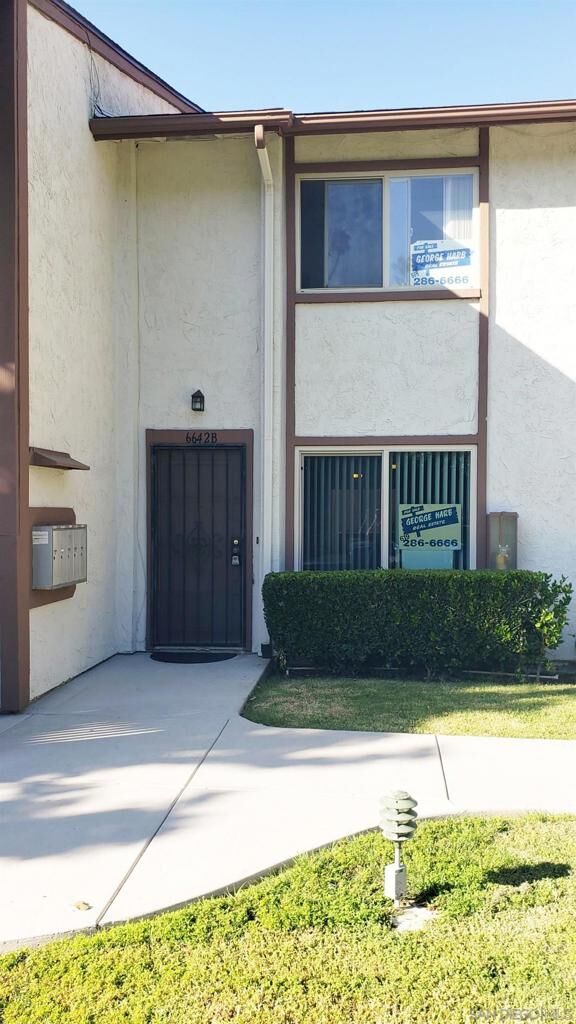 Property Photo: 6642 Bell Bluff Ave B CA 92119