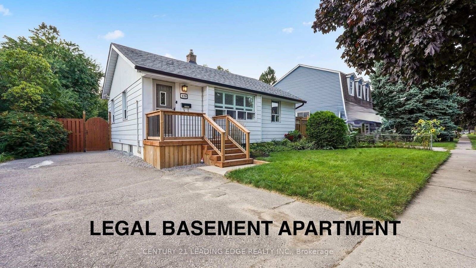 Property Photo: 128 Admiral Road Bsmt ON L1S 2P1