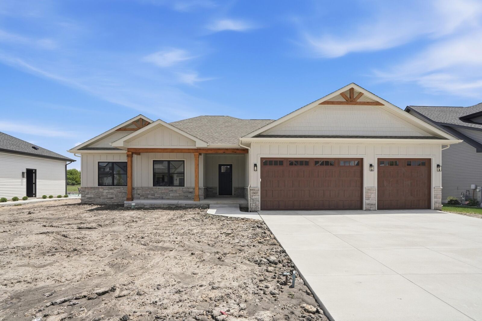 Property Photo: 13437 Lakeside Boulevard IN 46303