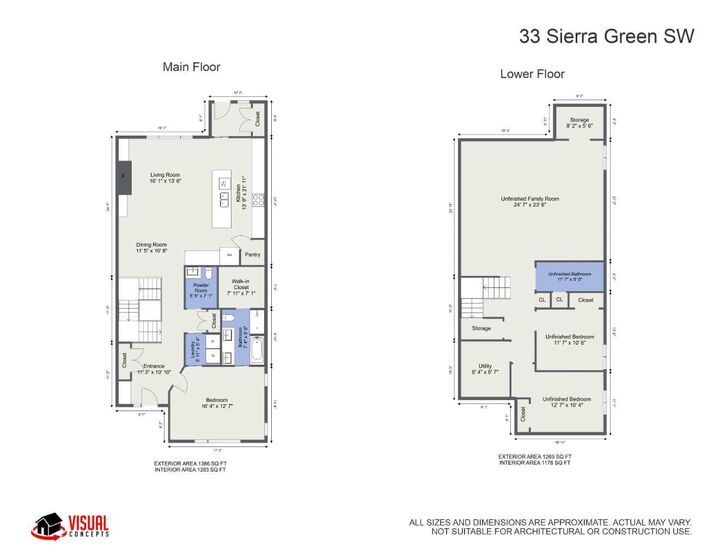 Property Photo: 33 Sierra Green SW AB T1B 0R5