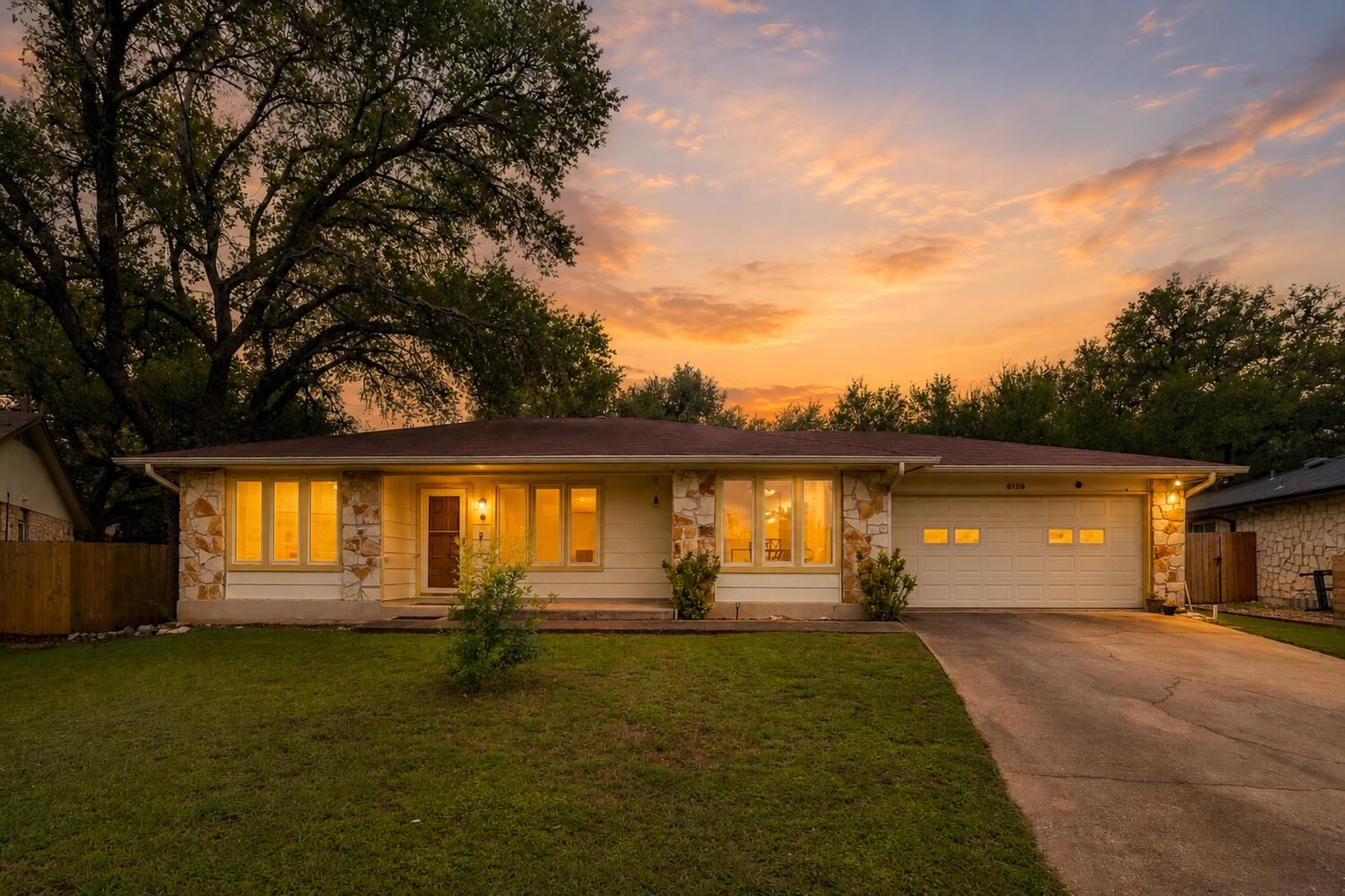 Property Photo: 6106 Yellow Rose Cove TX 78749